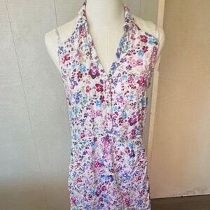 Ambiance Floral Mini Dress - Multicolor